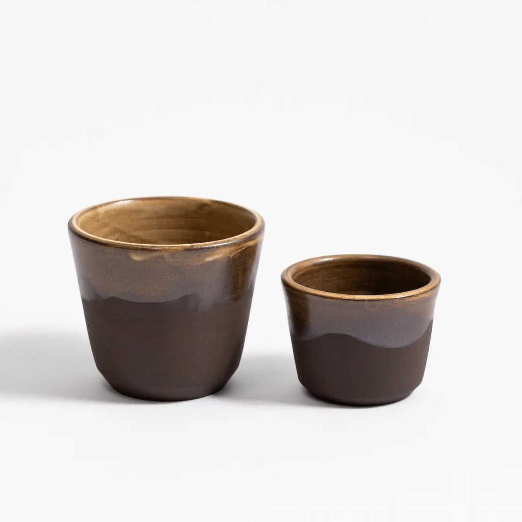 Taza para café perfil abierto 250/100 ml - estudio quiral