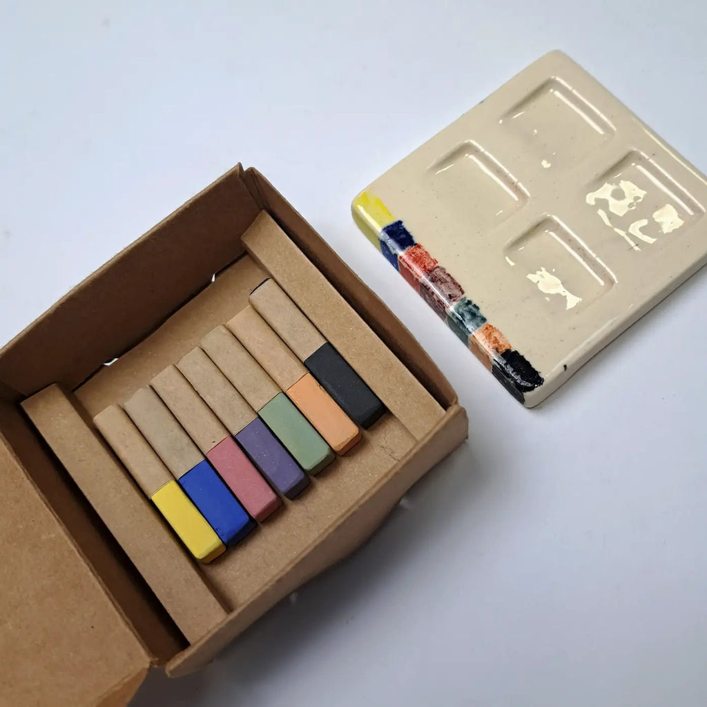 Tizas ceramicas de alta y baja temperatura - estudio quiral