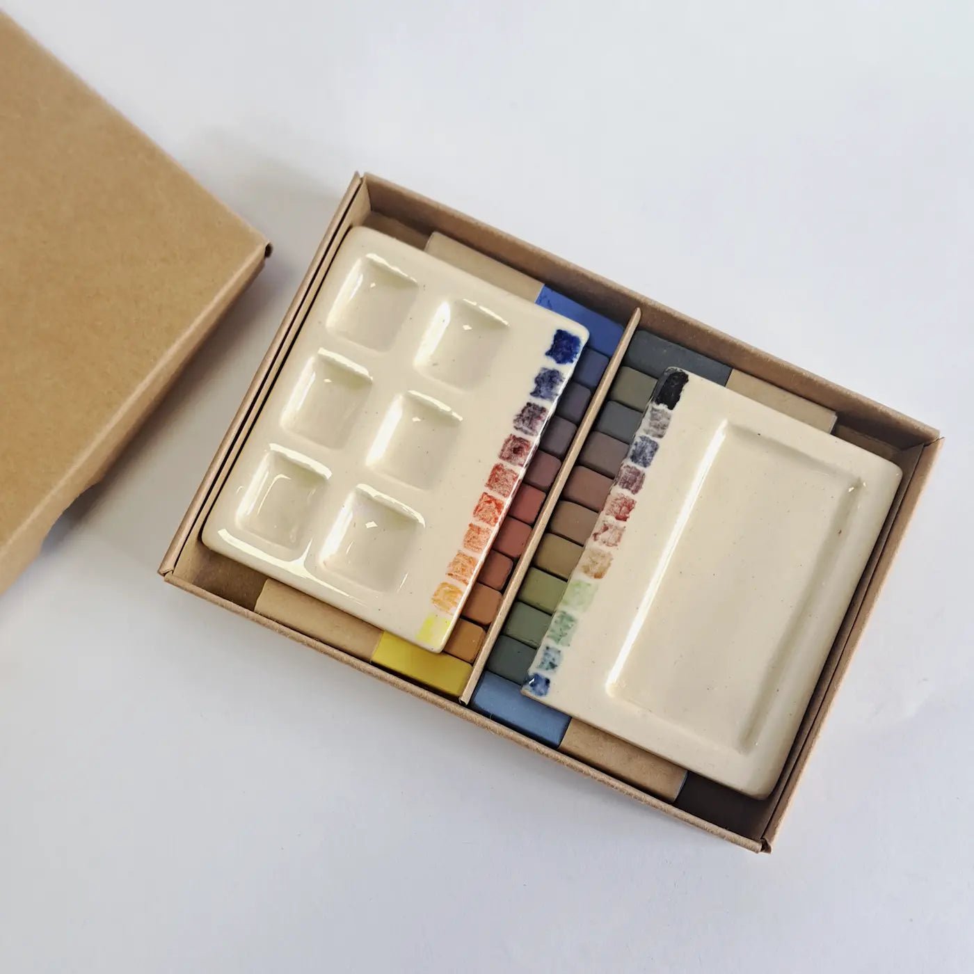 Tizas ceramicas de alta y baja temperatura - estudio quiral